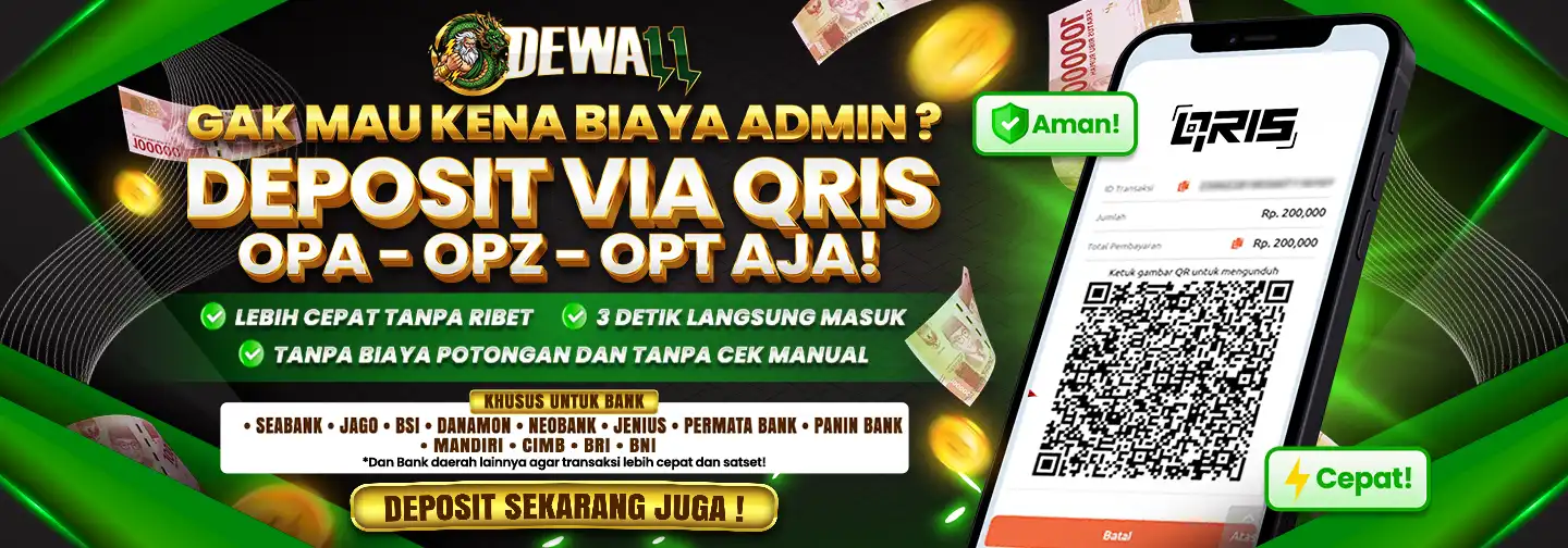 DEPO QRIS TANPA POTONGAN