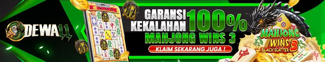 GARANSI KEKALAHAN 100% MAHJONG WINS 3
