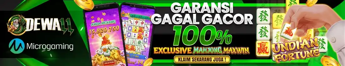 GARANSI RUNGKAD MAHJONG MAXWIN