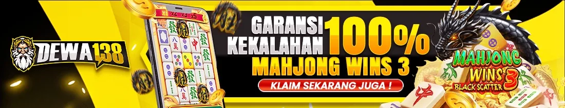 GARANSI KEKALAHAN 100% MAHJONG WINS 3