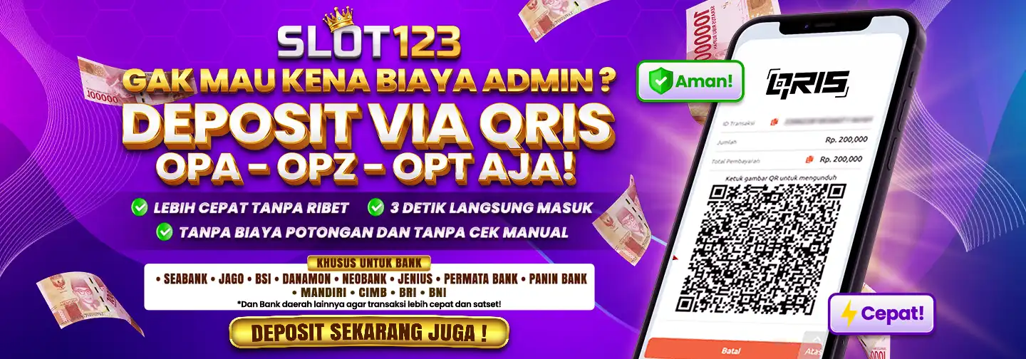 DEPOSIT QRIS TANPA POTONGAN